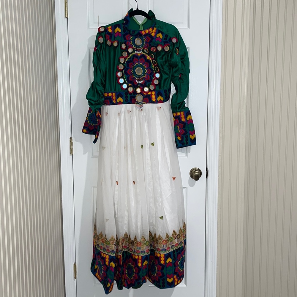 Beautiful ethnic dress ankle length like new